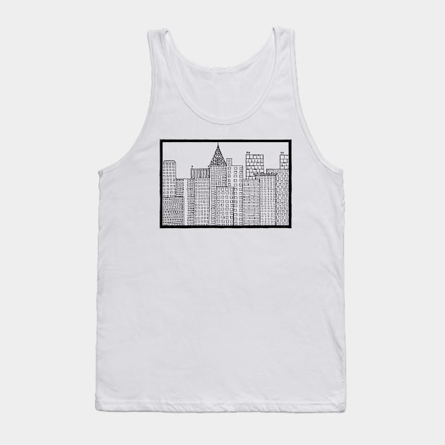 Big City Tank Top by cinema4design